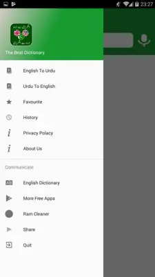 Urdu Eng Urdu Dictionary android App screenshot 0